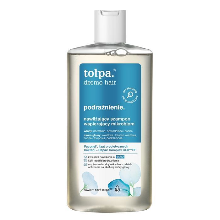 Tołpa Dermo Hair nawilżający szampon wspierający mikrobiom 250ml