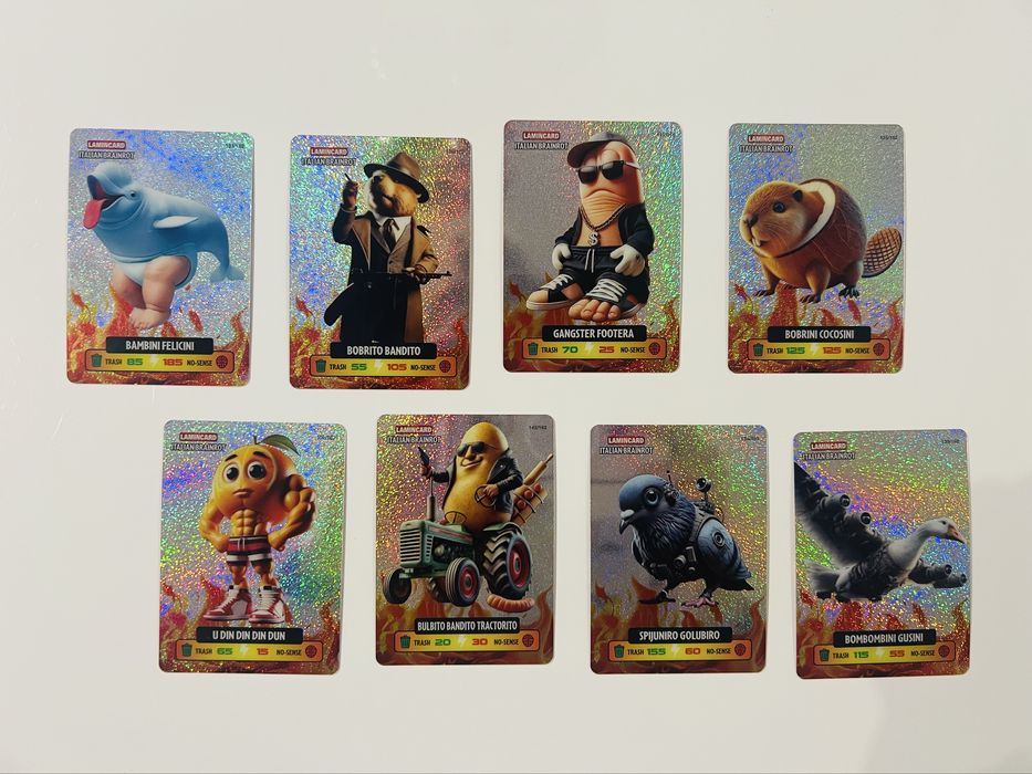 Karta Lamincard Italian Brainrot 1 sztuka - rozne