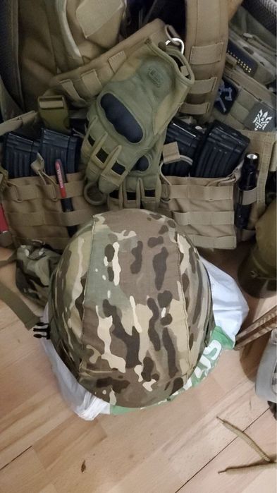 Чехол на шлем , кавер на каску.тПіксель, Мультикам