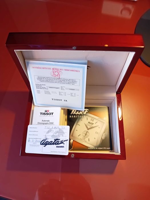 Tissot Heritage cronómetro automático edição limitada