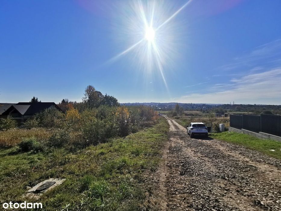 Działka budowlana pod zabudowę jednorodzinną, przy drodze publicznej