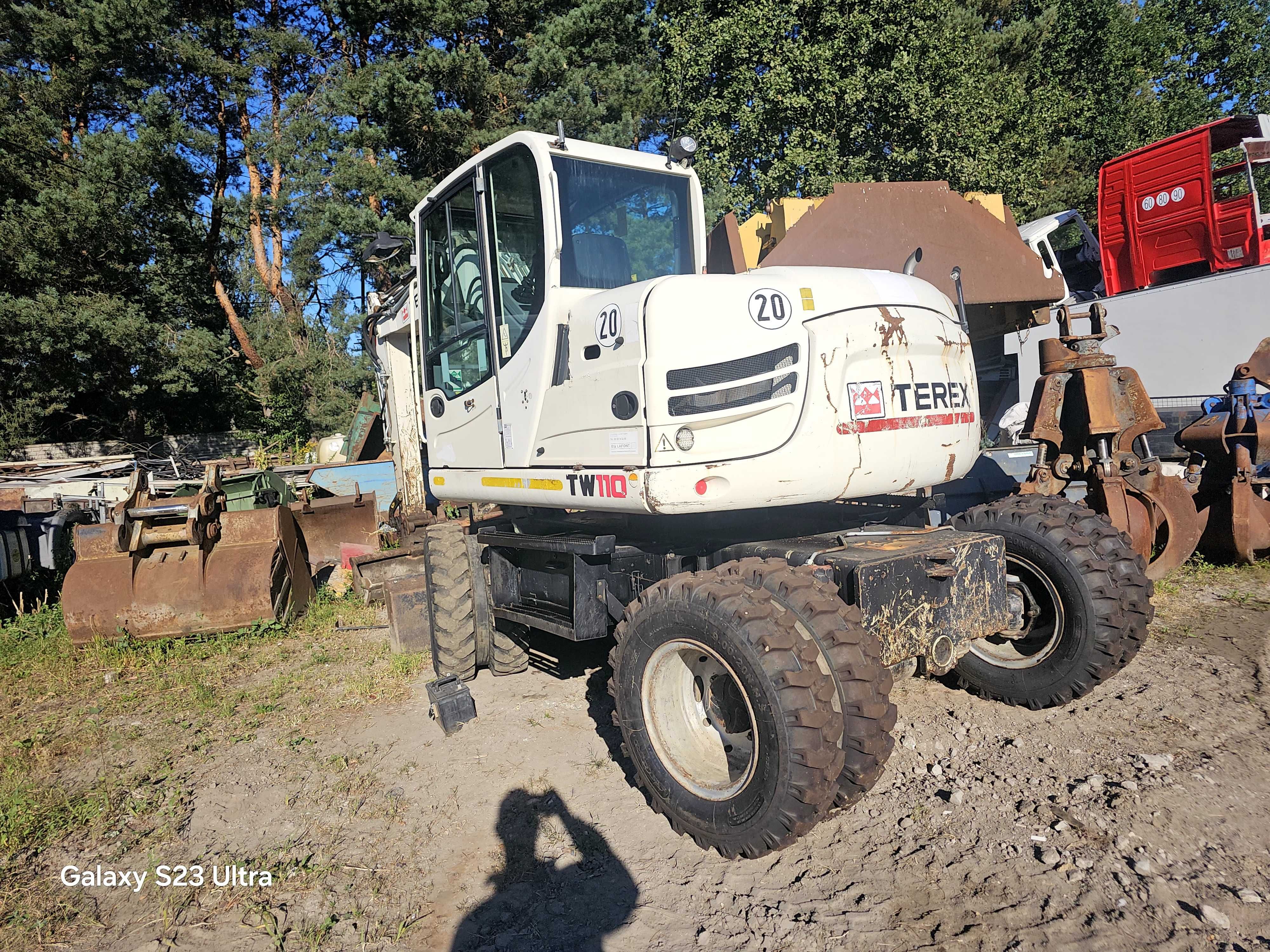 Sprzedam koparke terex tw110 9,5 m/h