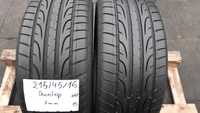 Opony Letnie 215÷45÷16÷.Firma DUNLOP.7 mm.Cena 100 zł.Montaż.Wysyłka.