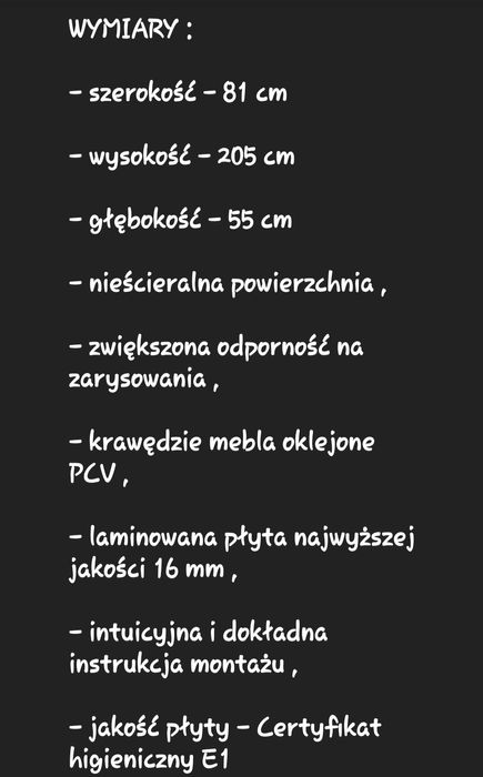 Szafa 2 sztuki Dąb Wotan