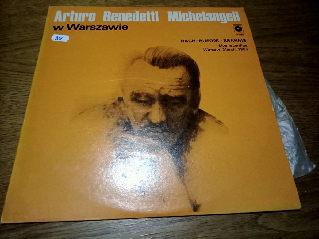 Arturo Benedetti Michelangeli w Warszawie Bach-Busoni