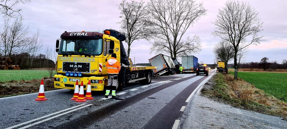 Pomoc Drogowa Mobilny Serwis TIR Holowanie 24h A2 Ciężarowe laweta