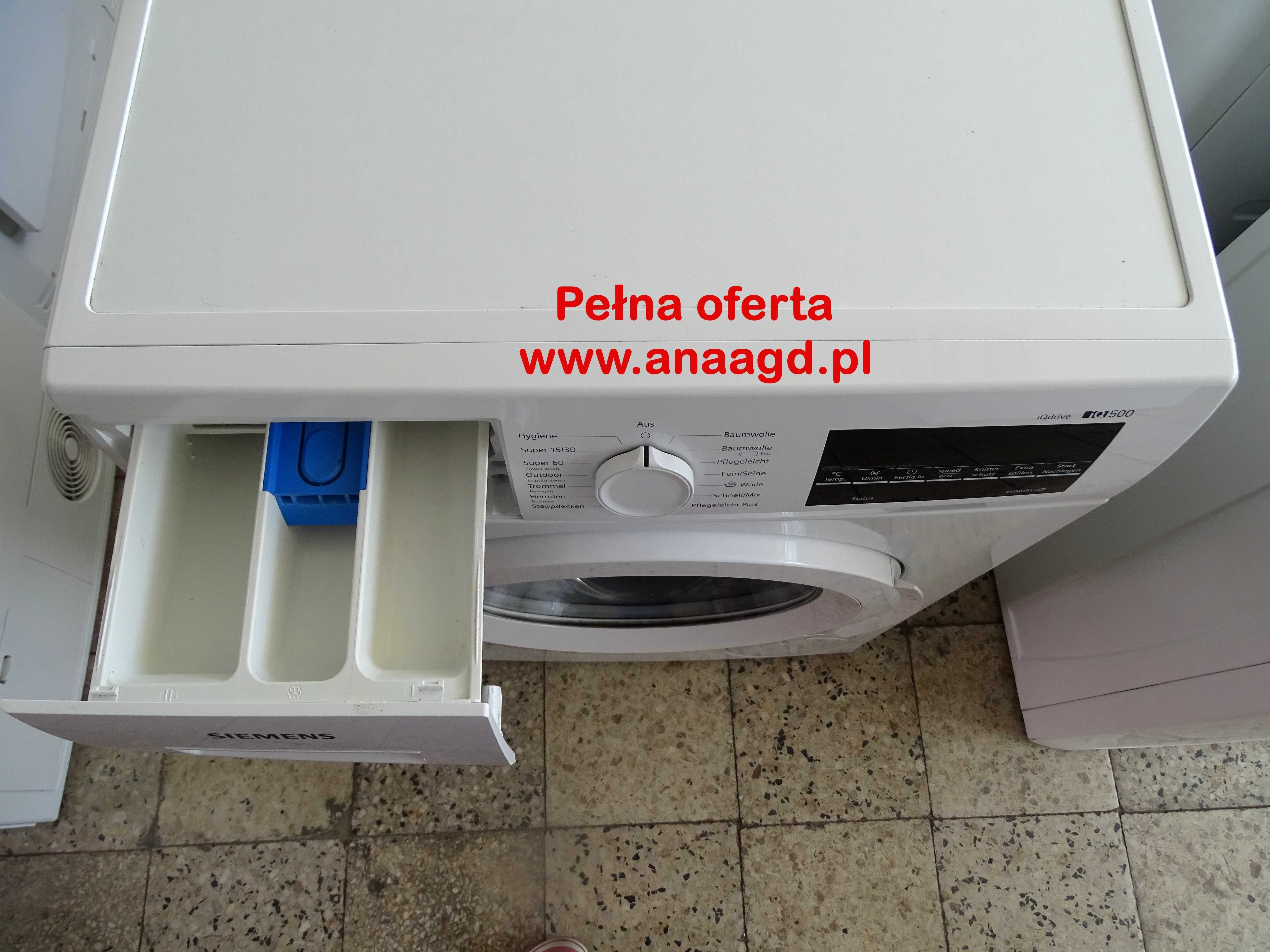 Pralka SIEMENS IQ 500 A+++ 8 kg GWARANCJA! Duży Wybór Sprzętu AGD