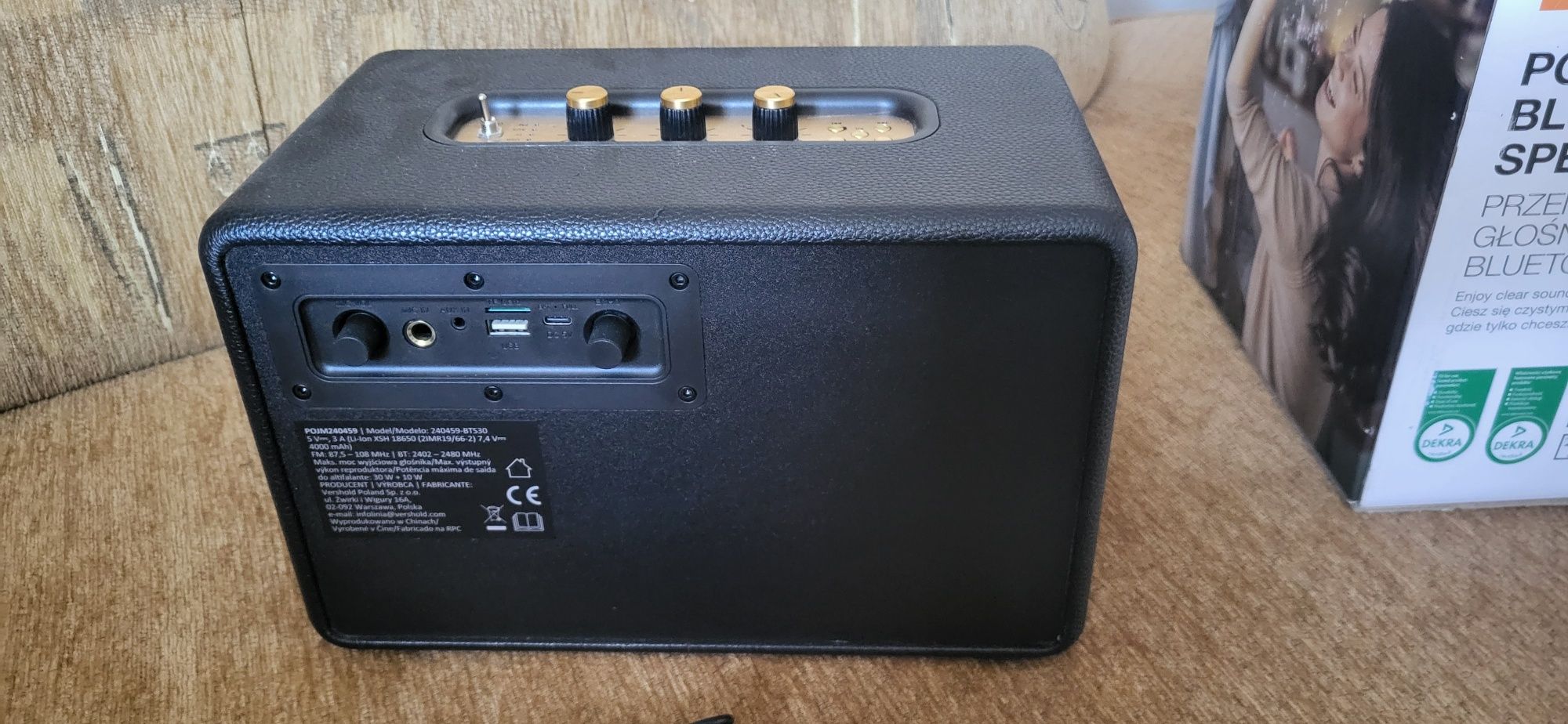 Glosnik bluetooth hykker