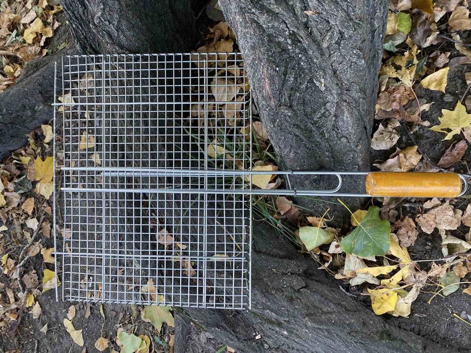 ‼️Решітка Гриль ручна робота,СПРАВЖНЯ нержавійка(НЕ МАГНІТИТЬСЯ)‼️