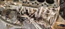 Dół silnika volvo xc60 s60 2.4d D5244t17 d5244t15  blok wał tłoki