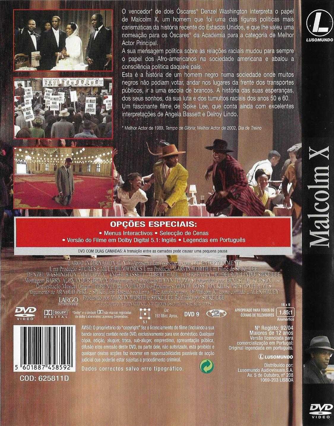 Malcolm X - - - Filme - - - - - DVD