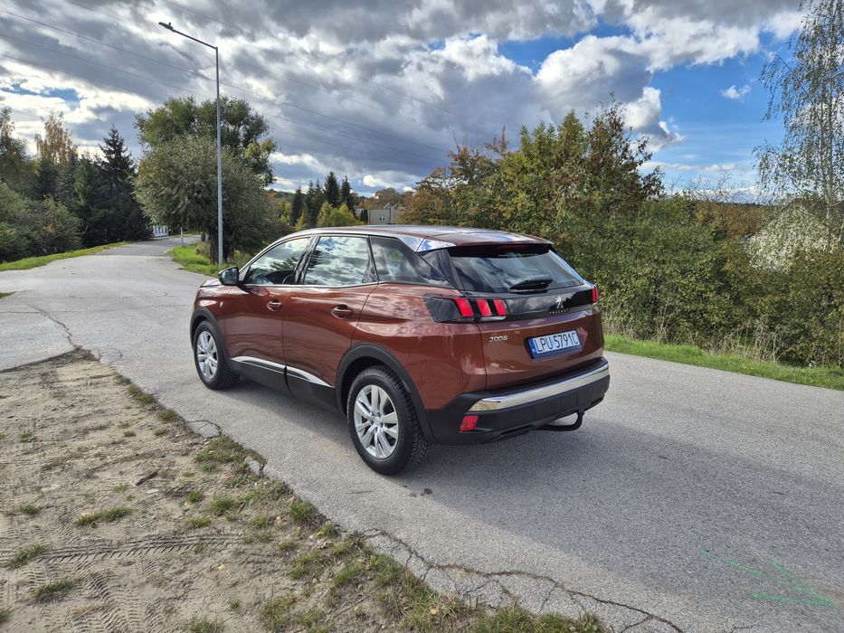 Peugeot 3008 Automat 2017r 1.6Hdi 120km Serwis Nowe Opony Zadbane Auto