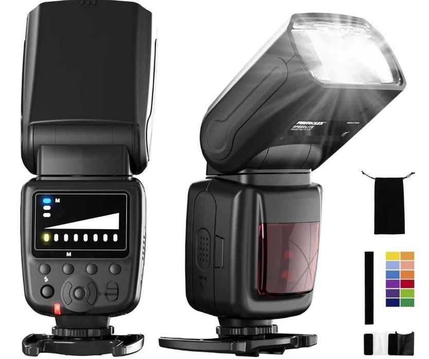 Lampa błyskowa PHOTOOLEX FK300 dla Canon Nikon Sony Panasonic Olympus