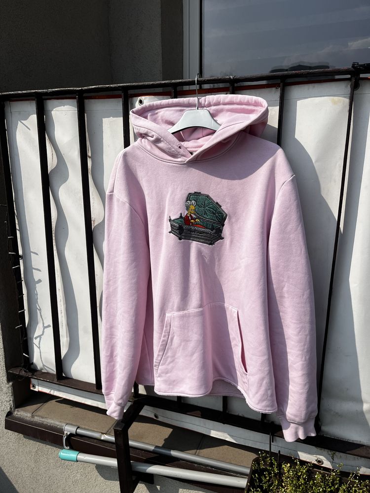 Rozowa bluza simpson H&M