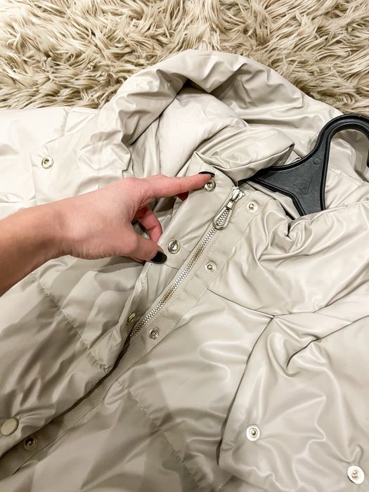 Пуховик/ пальто Reserved екошкіра