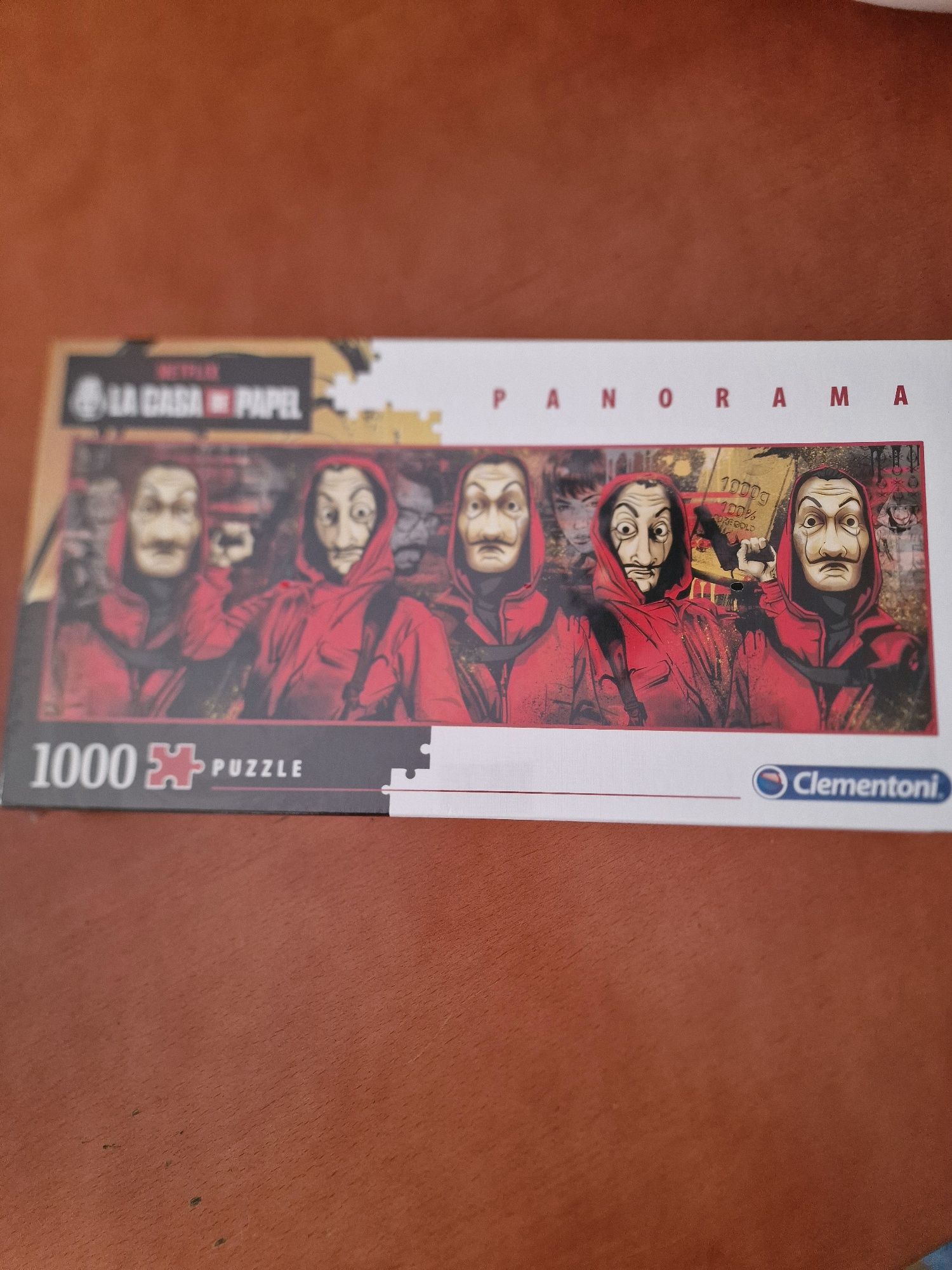 Caixa de 1 puzzle 1000 peças ,da La Casa De Papel