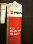 Wurth MS Shark biały klej montażowy 2 tubki jak klej Mamut Bostik