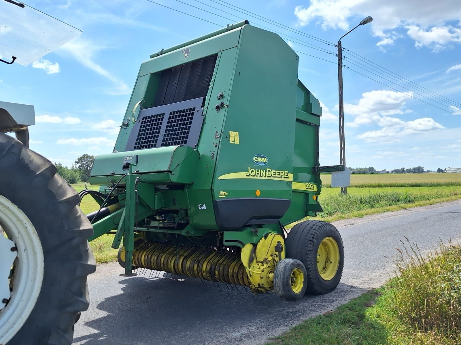 Prasa john deere 592 hi - flow