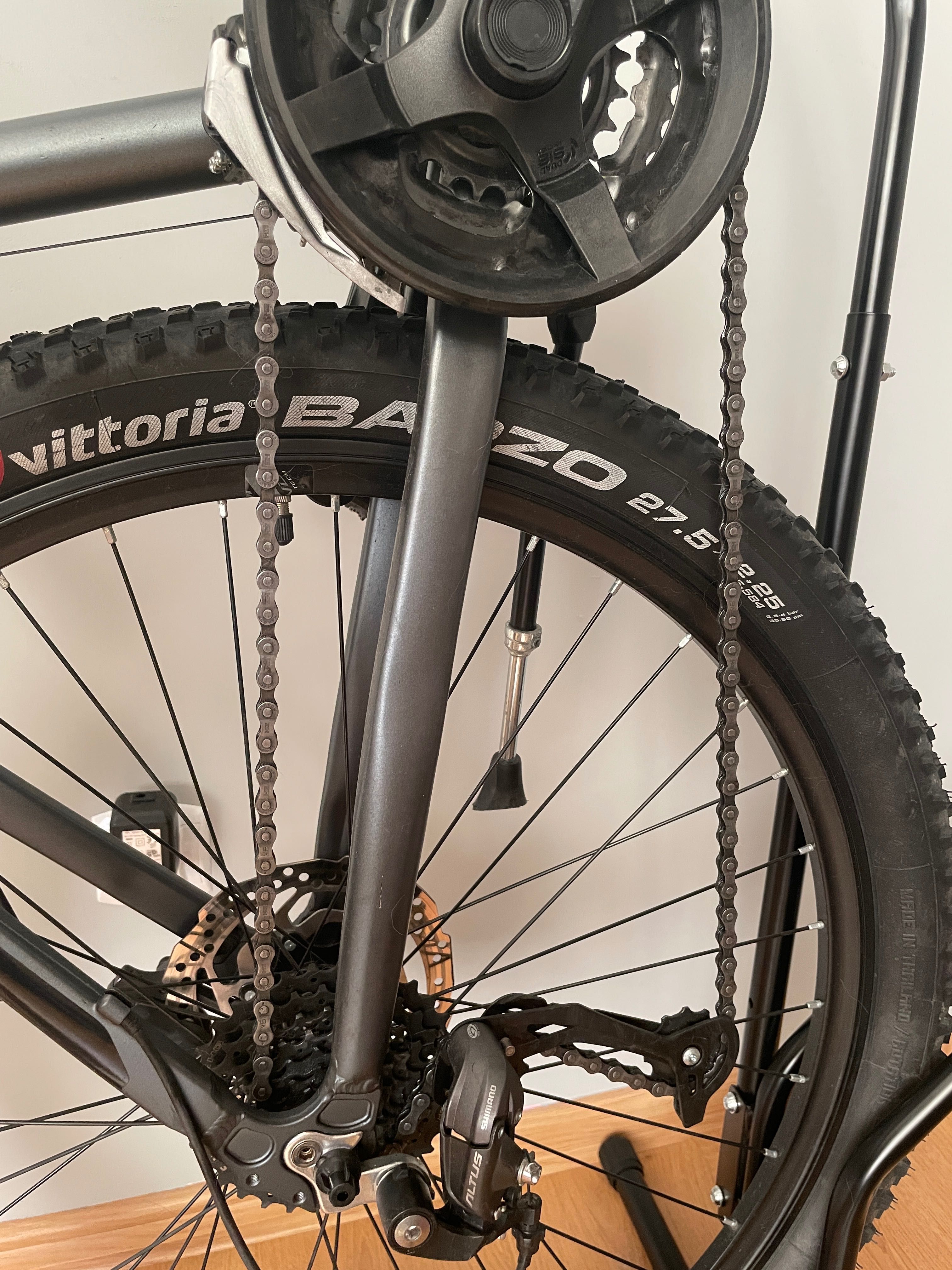 Rower MTB 27,5 Kands COMP- ER grafitowo-czerwony rama 20"