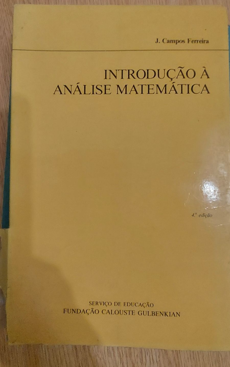 Livro Introdução à Análise Matemática