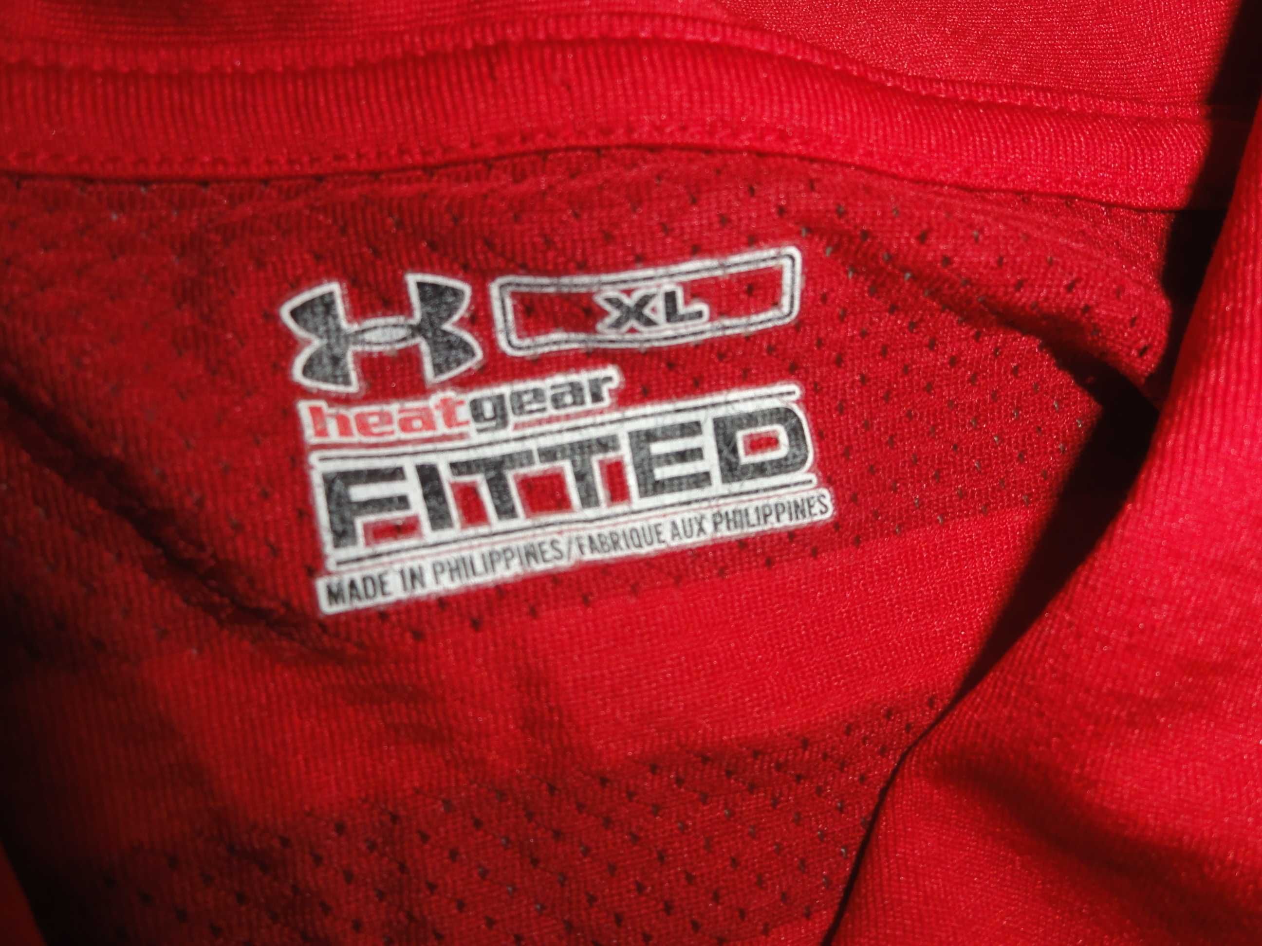 UNDER ARMOUR FITTED Koszulka Polo - Rozmiar XL