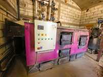 Piec 300kW Uniwex Biomatic 2014r z podajnikiem zrębki