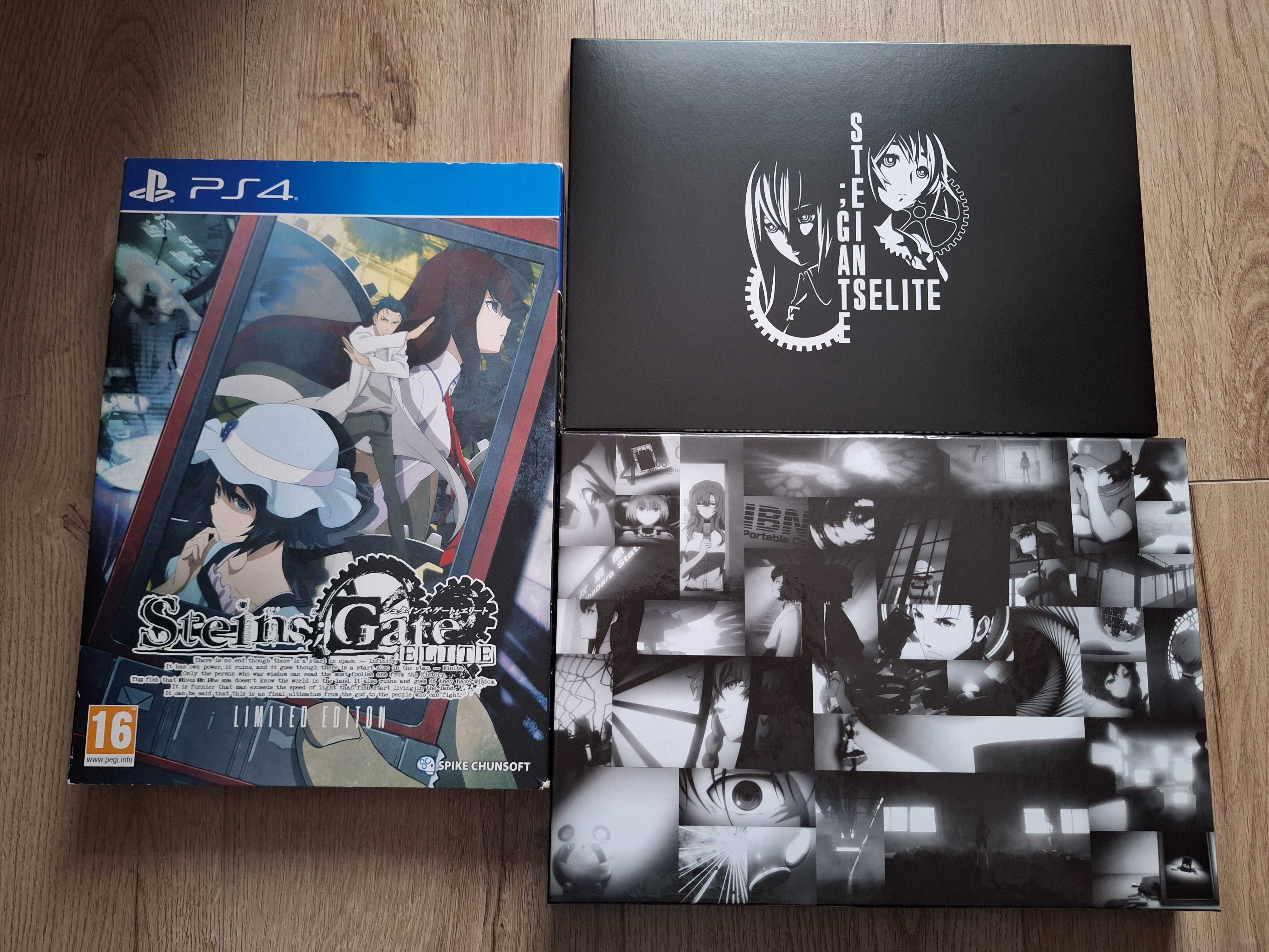 Steins Gate Elite pudełko od edycji kolekcjonerskiej PS4