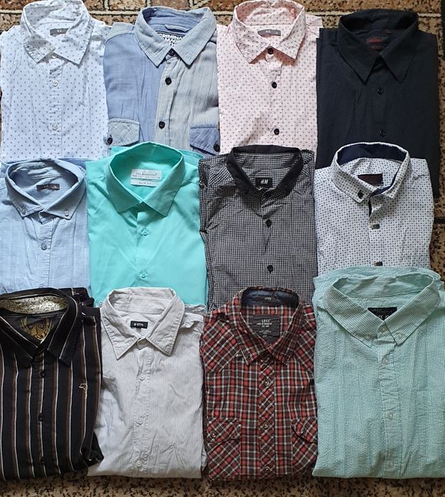Рубашки мужские, размеры разные