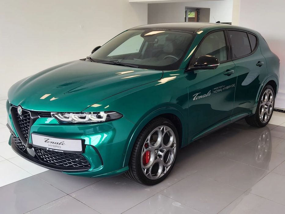 Alfa Romeo Tonale • WYPRZEDAŻ DEMO 2024 Tributo Italiano • 160KM Automat• Montreal Green