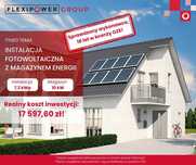 Instalacja fotowoltaiczna 7,2 kWp z magazynem energii MÓJ PRĄD