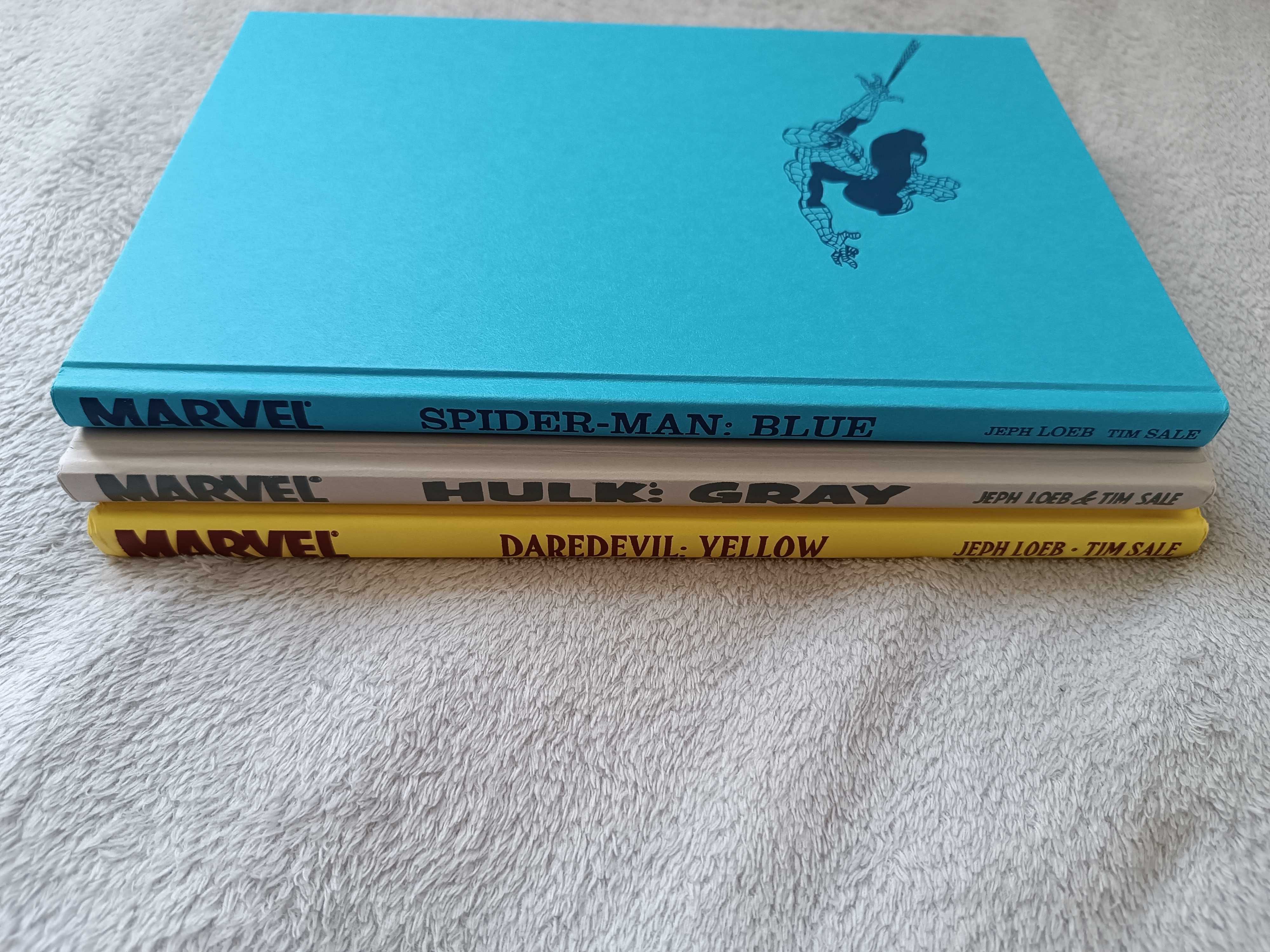 Spider-Man Blue Daredevil Yellow Hulk Grey (Sale, Loeb) OHC Marvel ENG