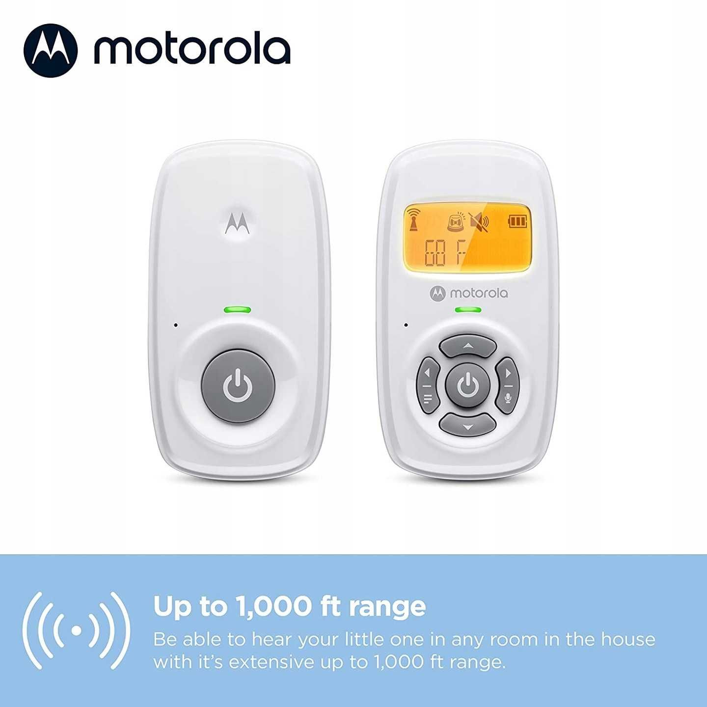 MOTOROLA MBP24 cyfrowa niania elektroniczna DECT