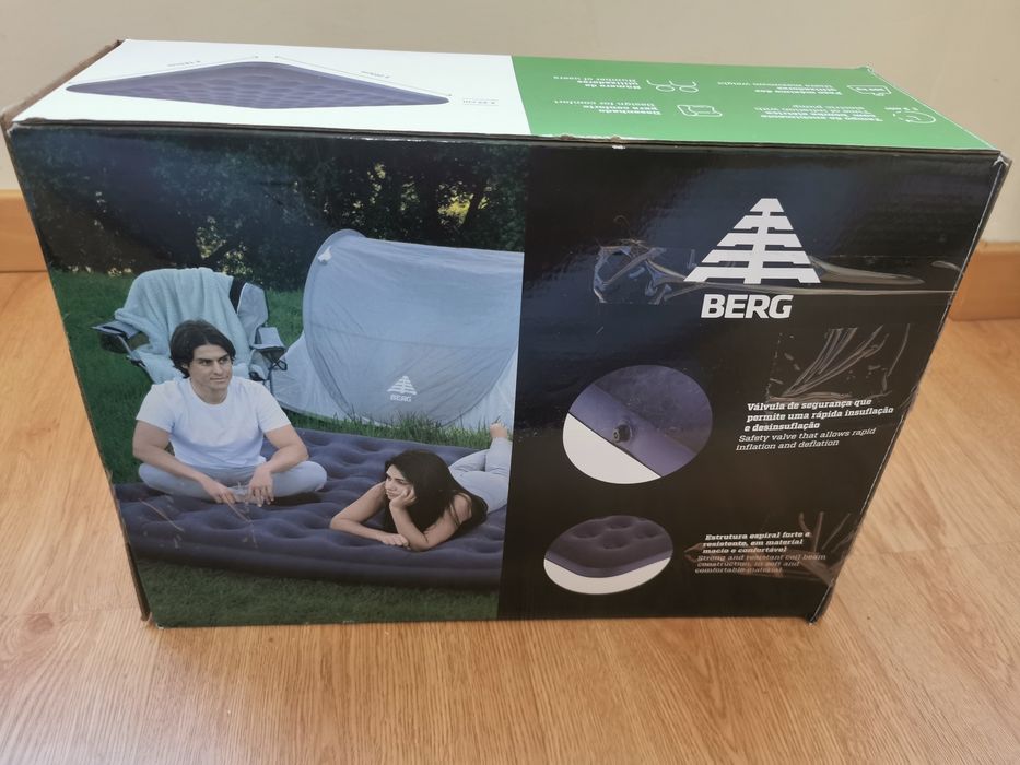 Pack colchão casal insuflável com Bomba de ar