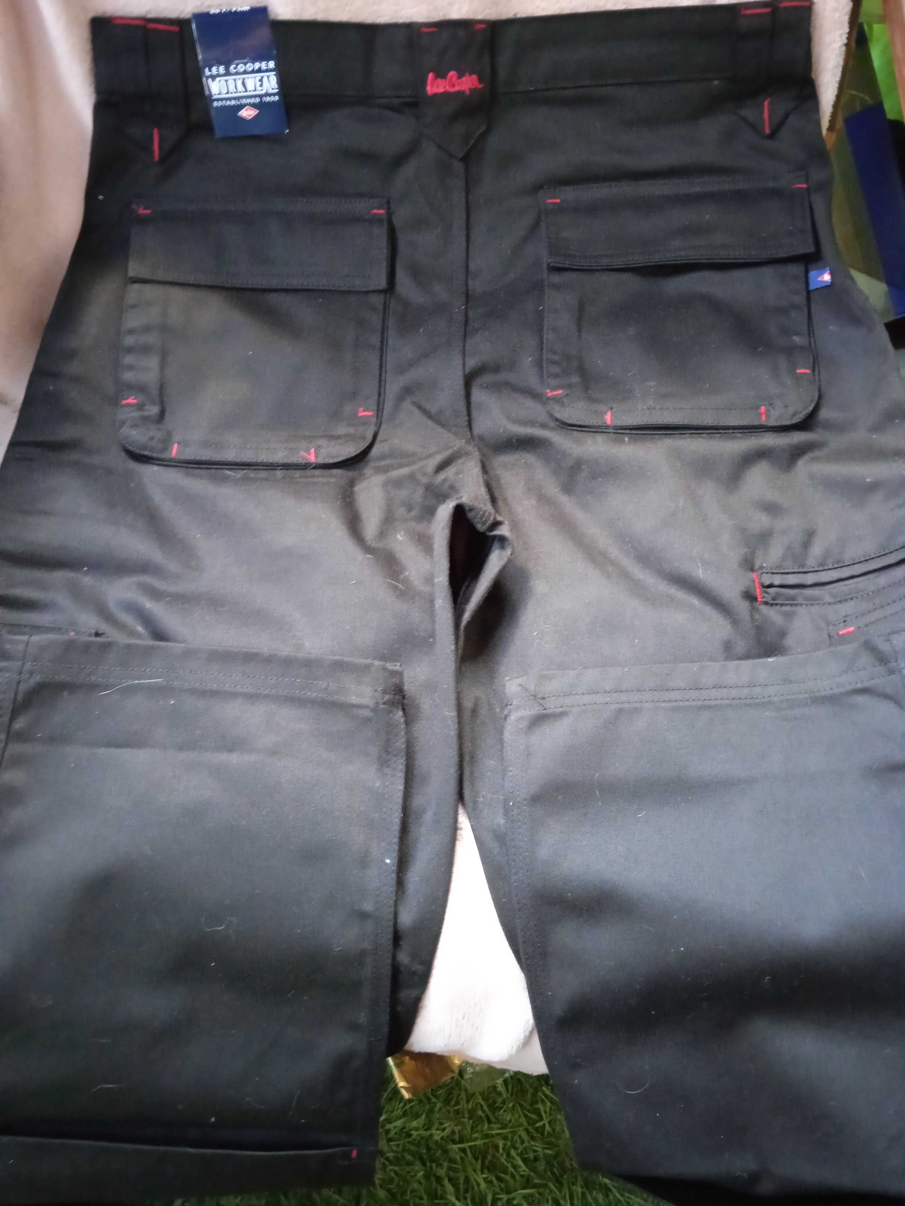 Lee Cooper WorkWear Bojówki spodnie  W34 L33 =SuperCena!=