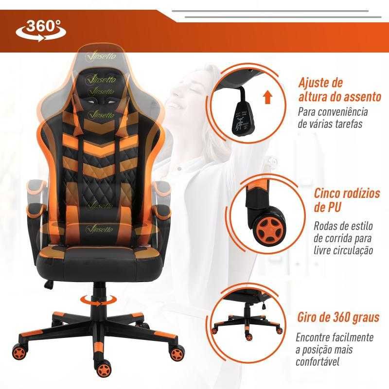 Vinsetto Cadeira Gaming - A tua cadeira de Gaming chegou!