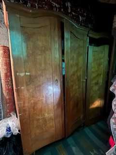 Шафи "вінтажні" із вставкою з карельської берези