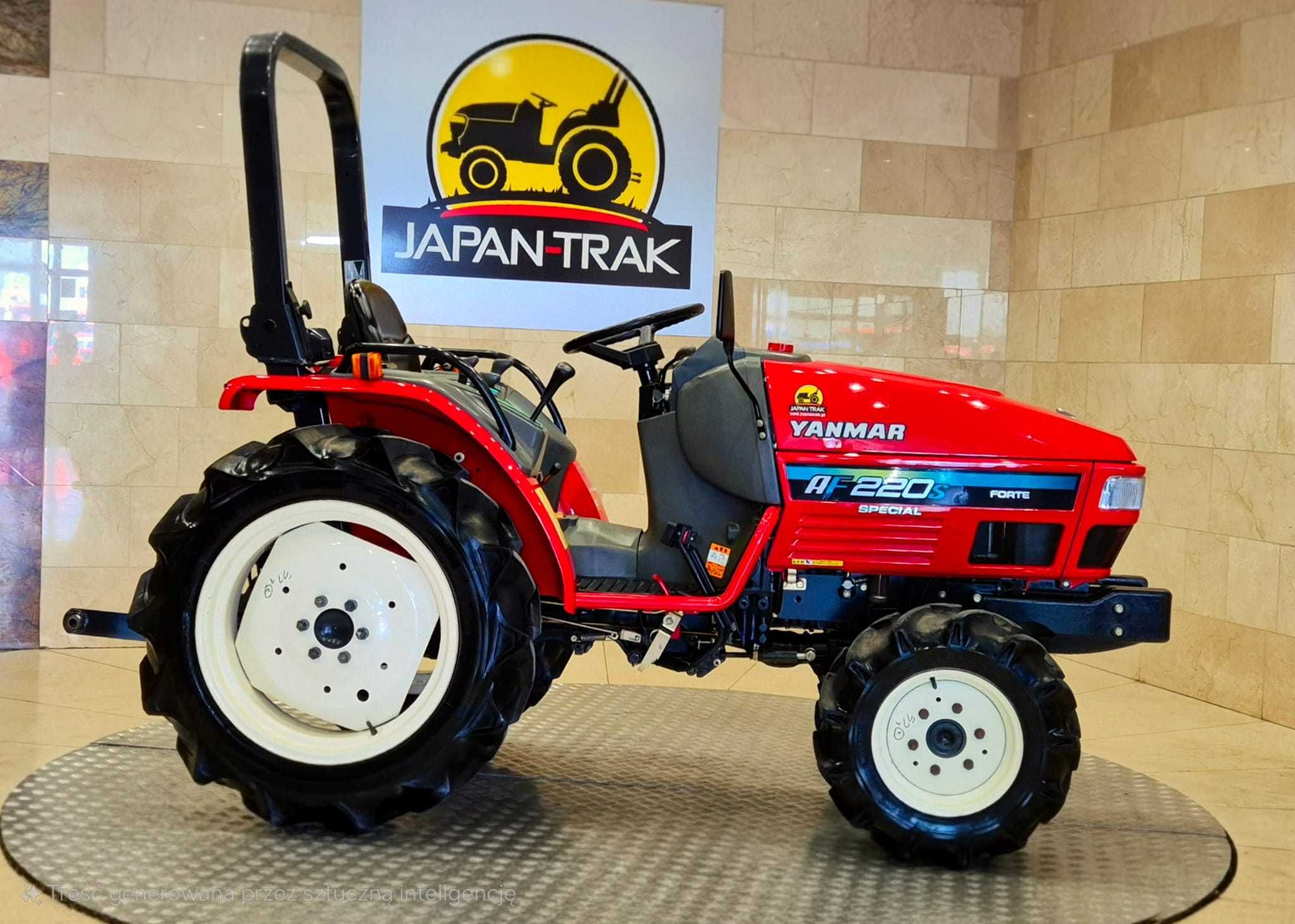 Yanmar AF-220s FORTE. Wspomaganie, rewers. Oryginalny stan.