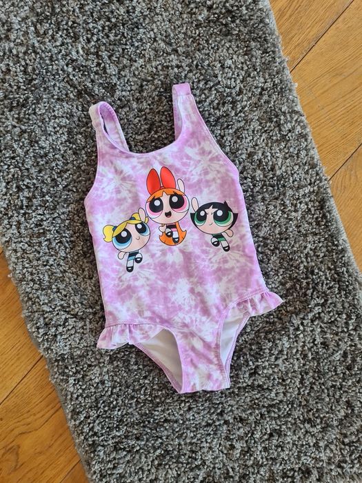Powerpuff Atomówki 92 98 1,5-2lata kostium kąpielowy strój jednoczęści