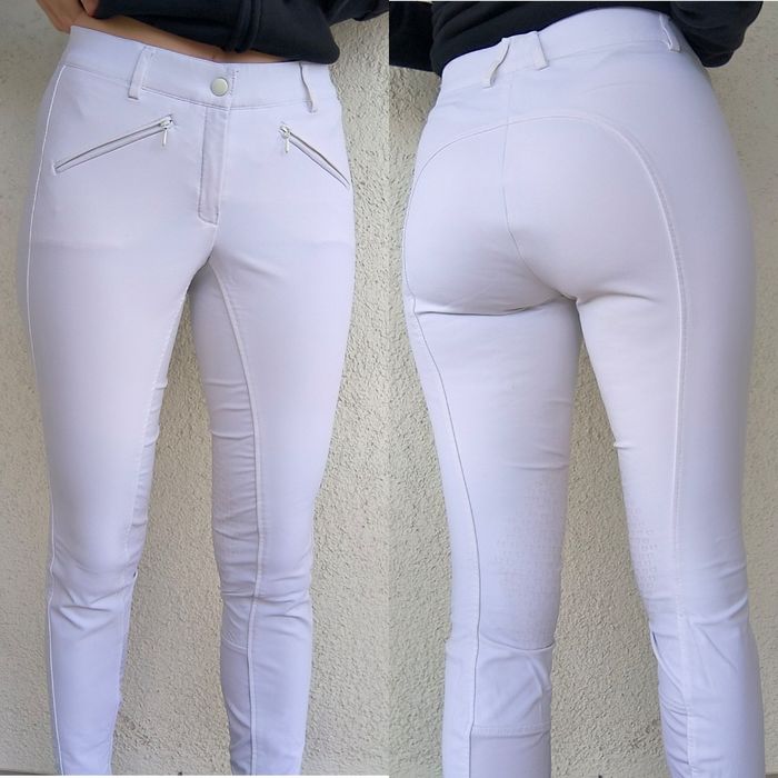 Bryczesy jh collection 36 S pełny silikon