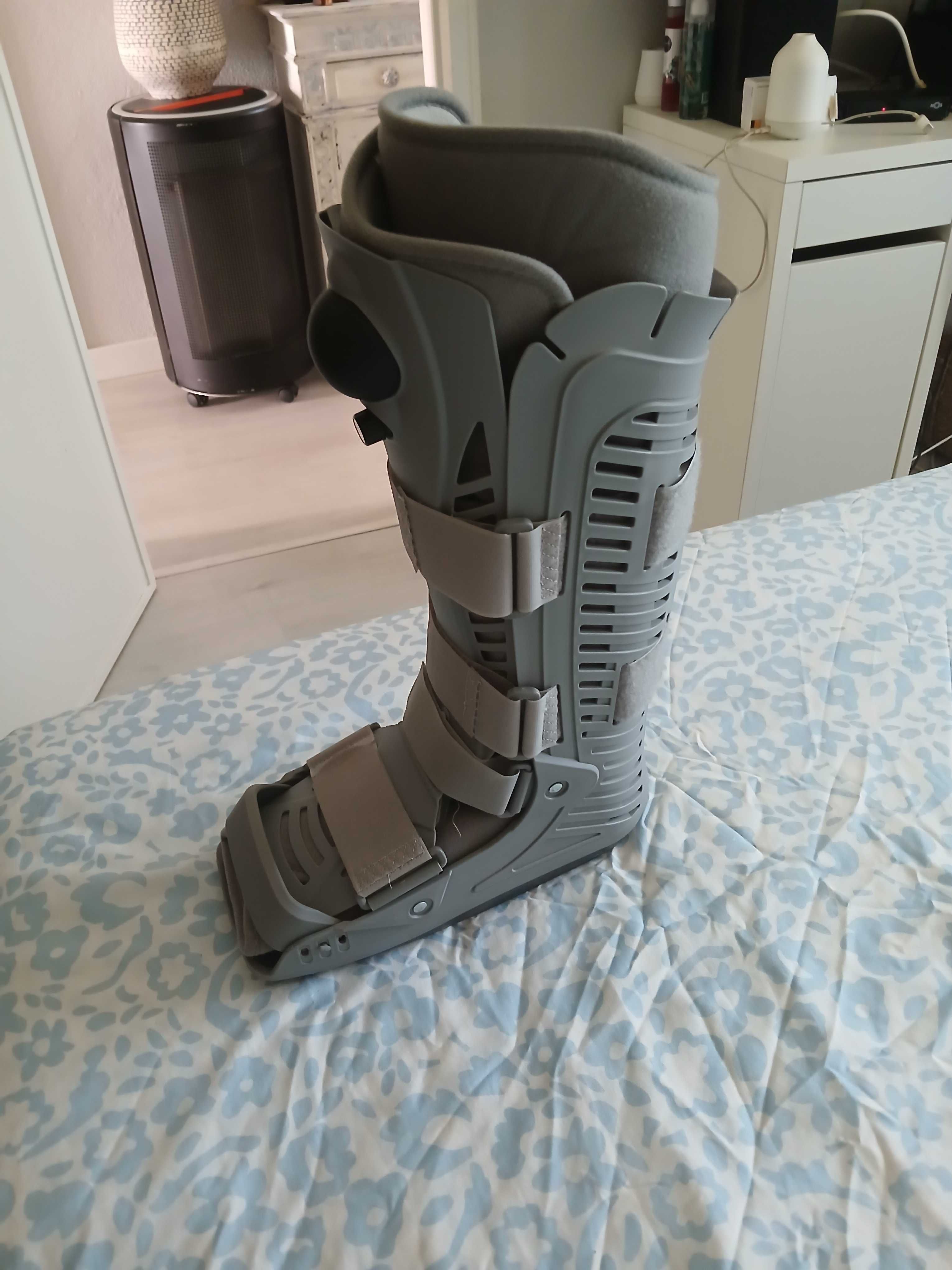 Bota ortopedia para fraturas com ajuste de ar para melhor