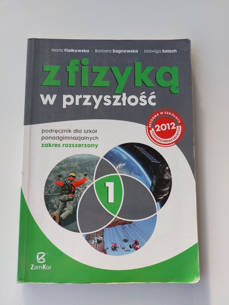 książka podręcznik z fizyką w przyszłość część 1 liceum technikum