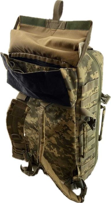 Тактичний рюкзак для бойового медика мультикам піксель без наповнення