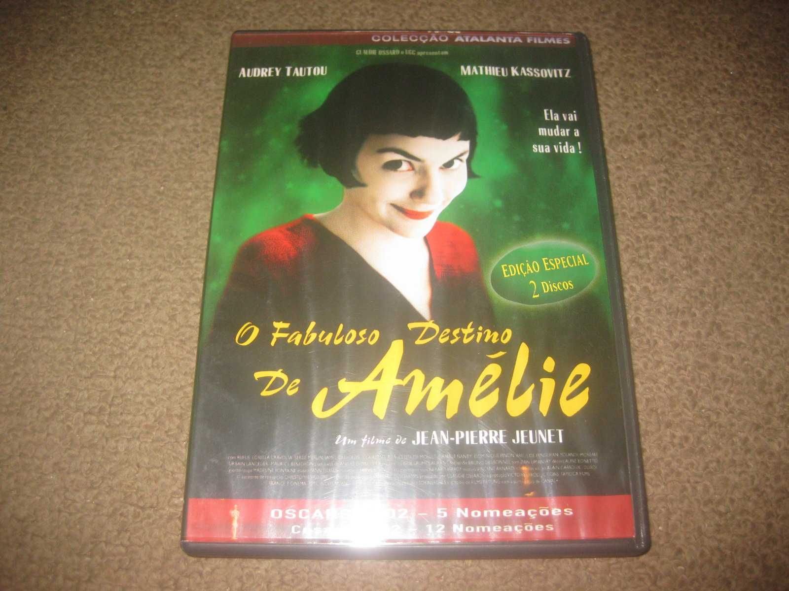 "O Fabuloso Destino de Amélie" numa Edição Especial com 2 DVDs!