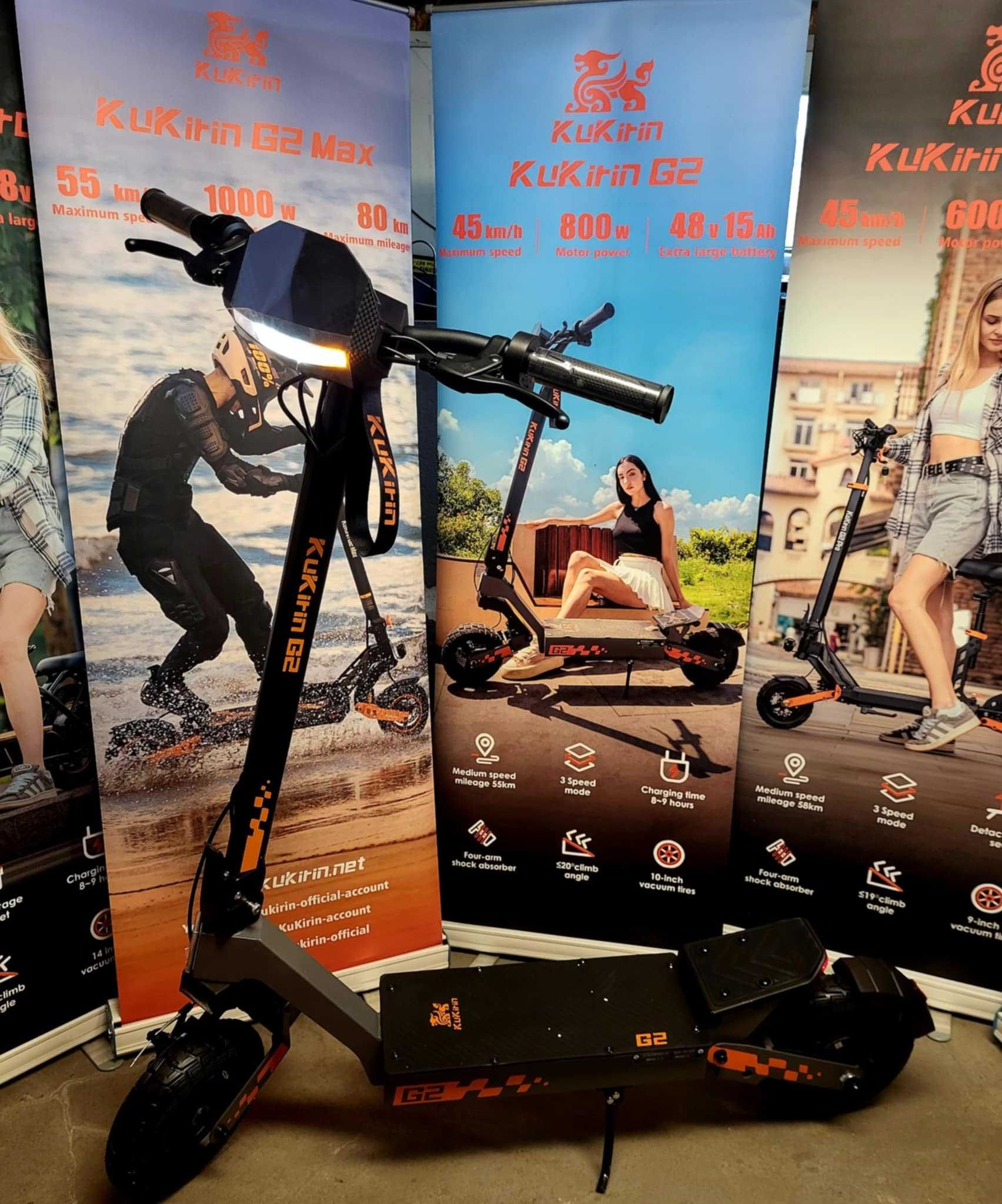 Hulajnoga elektryczna 2025 KuKirin G2 10cali 800W 48V15Ah 45km/h