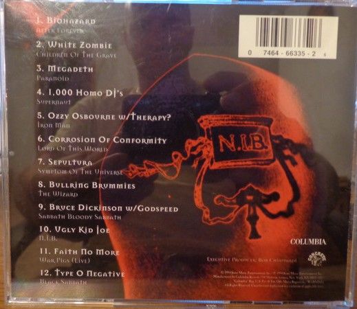 Nativity In Black - A Tribute To Black Sabbath (1994, CD)