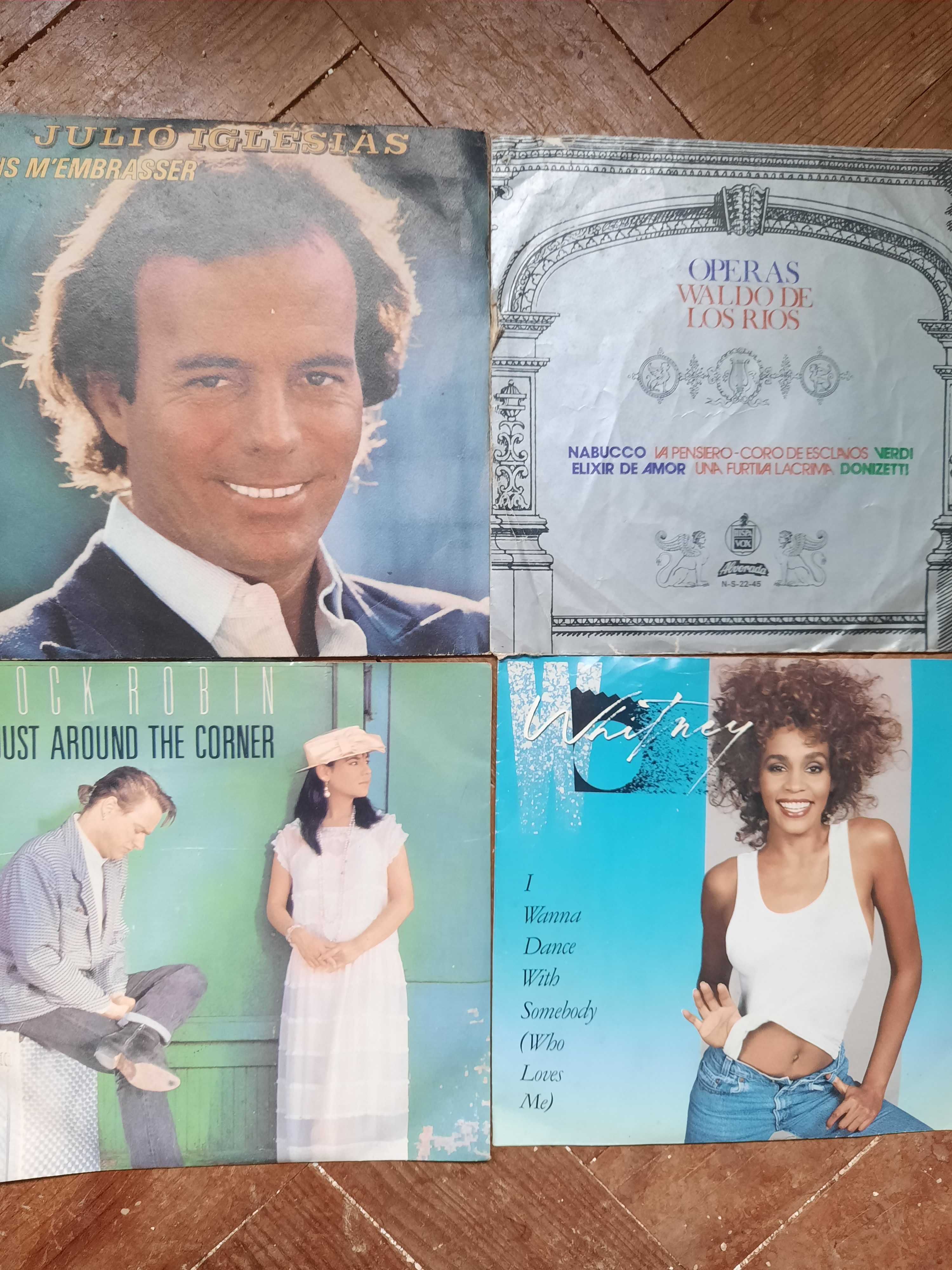 Vendo singles em vinil de colecção