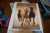 nowe puzzle konie 1000 elementow
