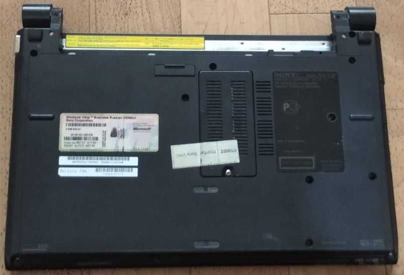 Запчасти от ноутбука Sony VAIO VGN-TZ1RMN (VGN-TZ2, PCG-4L6P)