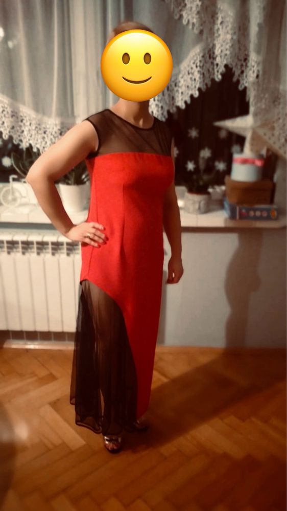 Sukienka wieczorowa - elegancka (długa)