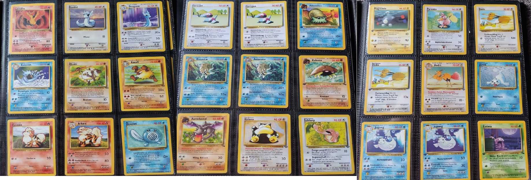 karty pokemon(głównie niemieckie)